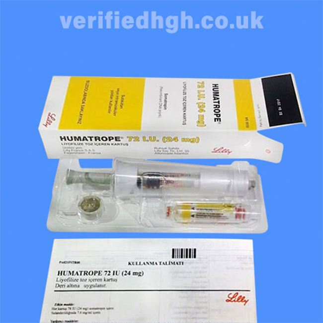 Eli Lilly Humatrope 24mg HGH