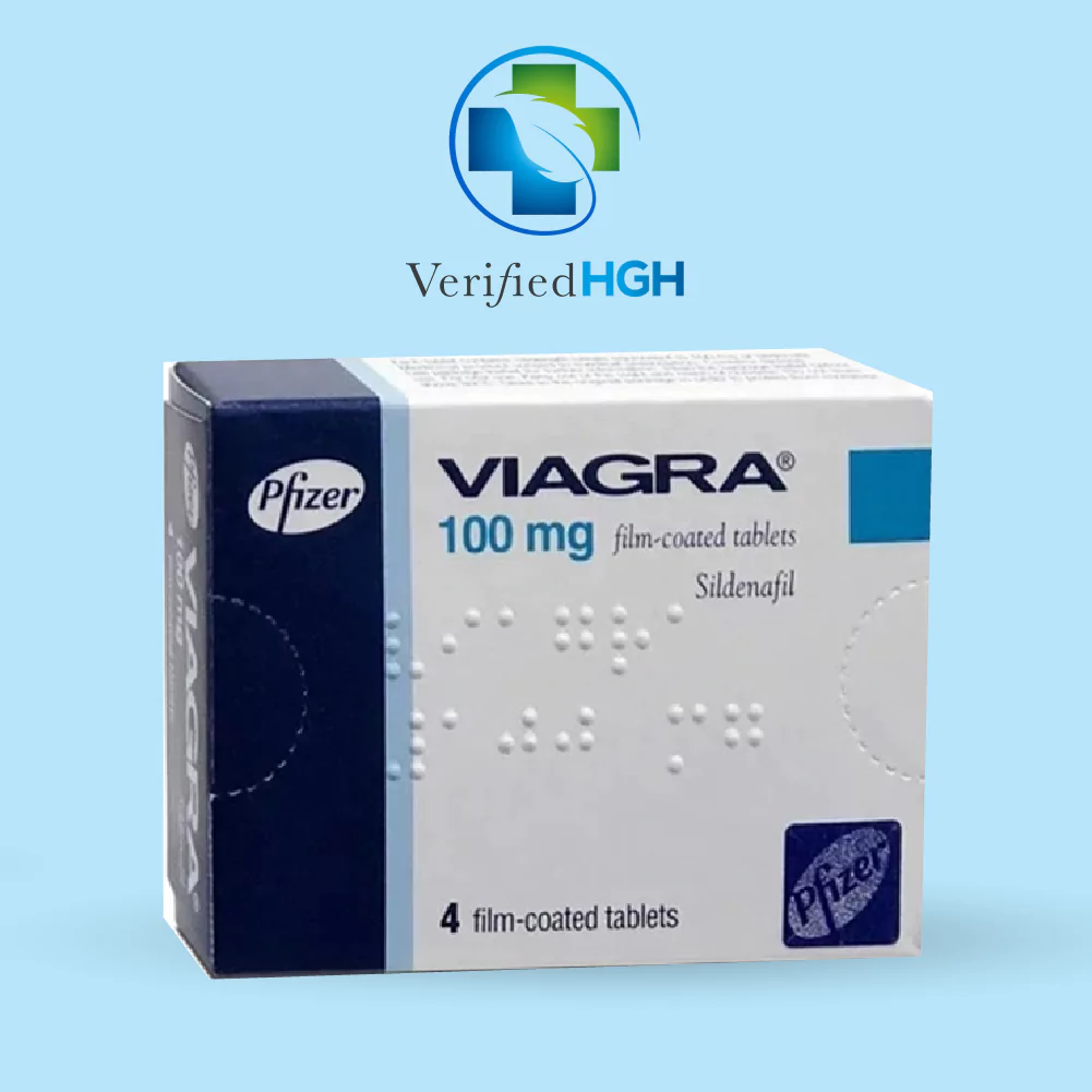 Buy Viagra by Pfizer 100mg Tablets in the UK - Effective ED Solution | VerifiedHGH