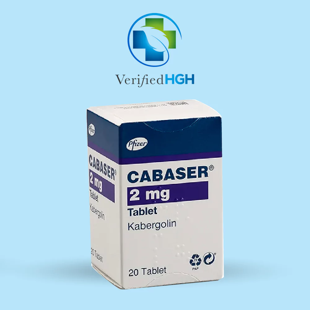 Cabaser 2mg (20 Tablets) in the UK - Gynecomastia Management & Muscle Enhancement